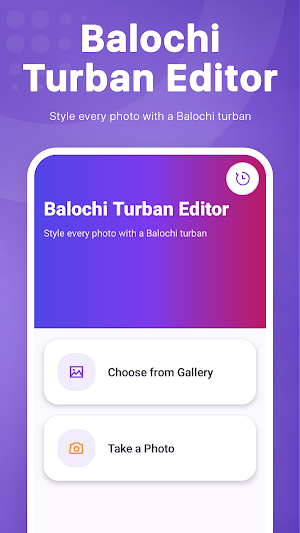 Balochi Turban Photo Editor Screenshot 1