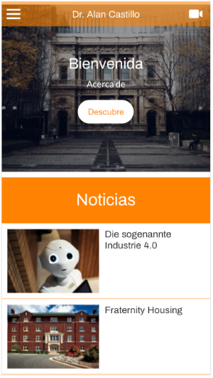 App Oficial Alan Castillo Screenshot 0