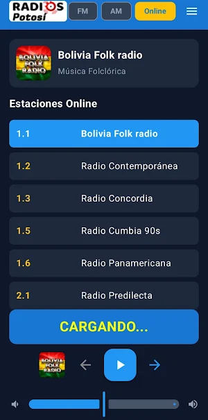 Radios de Potosí Bolivia Screenshot 2