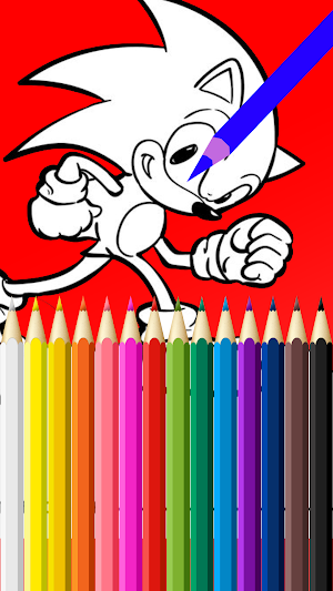 soni Coloring Book cartoon Screenshot 3