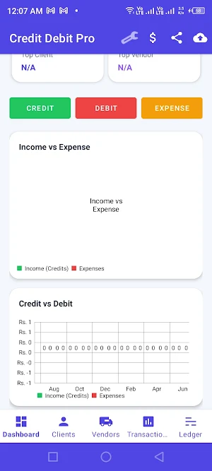credit debit pro Screenshot 1