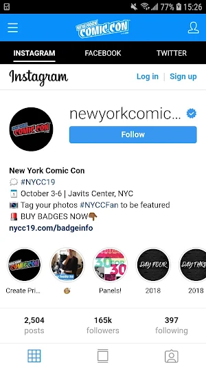 New York Comic Con Screenshot 3