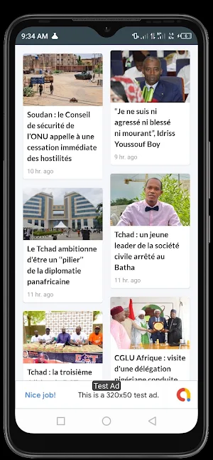 Tchad Actualités Screenshot 0