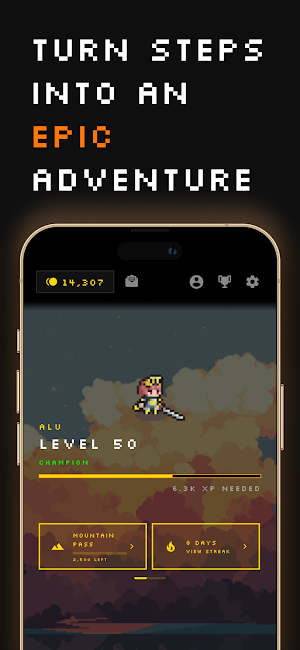 SideQuest - Walk & Level Up Screenshot 0