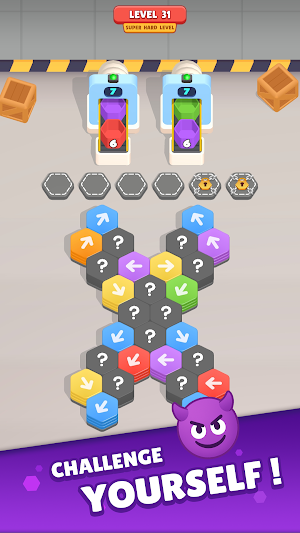 Hexa Factory! Screenshot 3