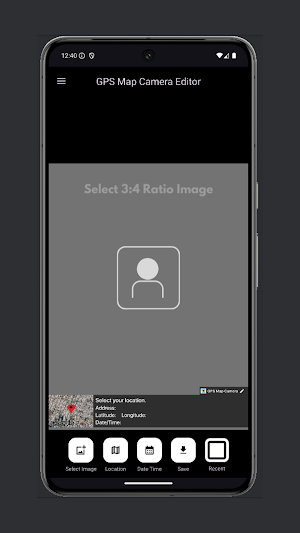 GPS Map Camera Editor Screenshot 1