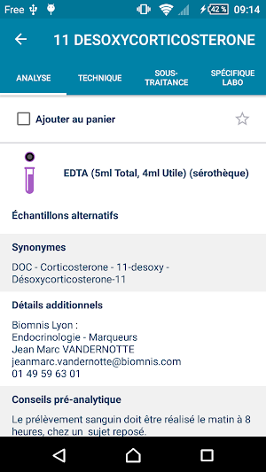 iLab-Pro Labco Screenshot 2