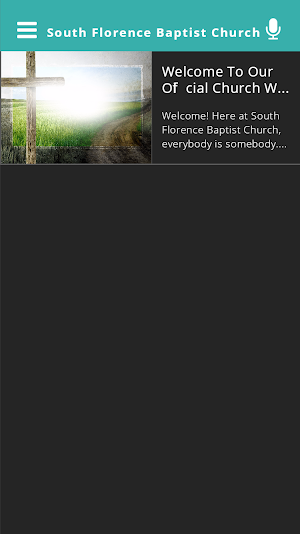 South Florence Baptist Church Screenshot 2