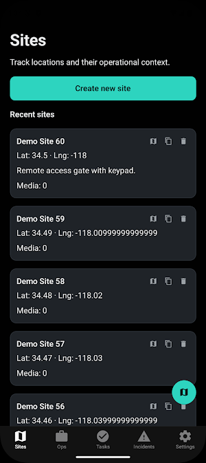 OffGridOps Screenshot 0