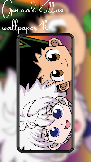 Gon and Killwa wallpaper 4k Screenshot 3