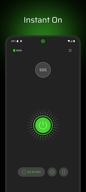 Timer Flashlight: LED Torch Screenshot 0