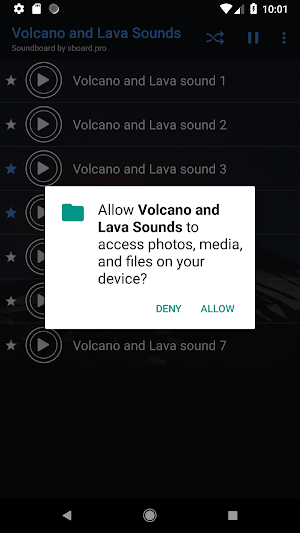 Volcano and Lava sounds ~ Sboard.pro Screenshot 1