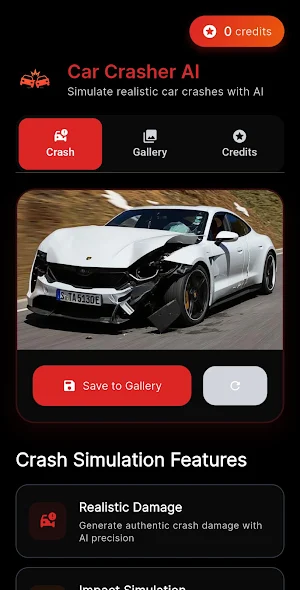Car Crasher AI - Photo Editor Screenshot 0