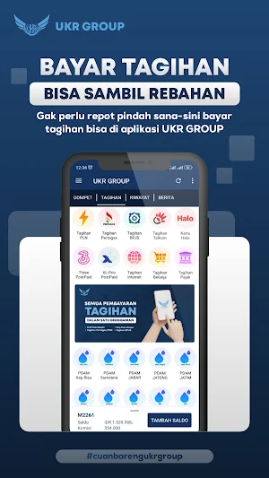 UKR Group: Agen Pulsa Nasional Screenshot 2