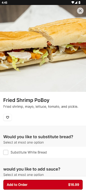 Po-Boy Express Screenshot 2
