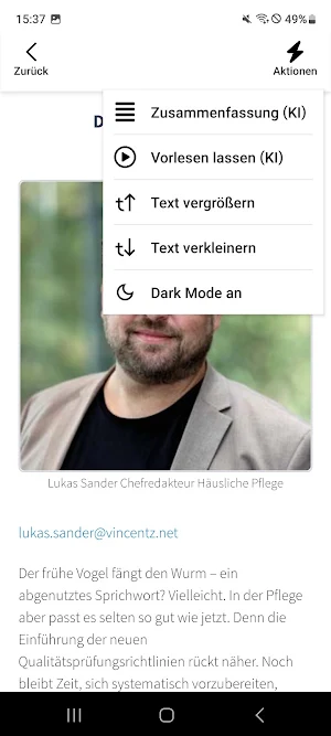 Häusliche Pflege Screenshot 3
