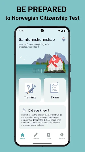 Samfunn | Statsborgerprøve Screenshot 0