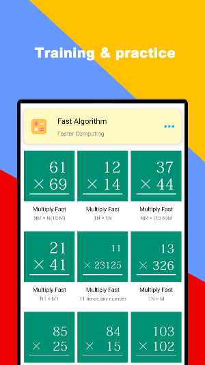Math Club - math exercises and more math games Screenshot 1