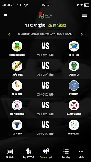 FPTM - APP Oficial Screenshot 1