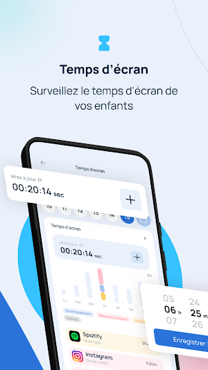 Kidcare : Contrôle parental Screenshot 1