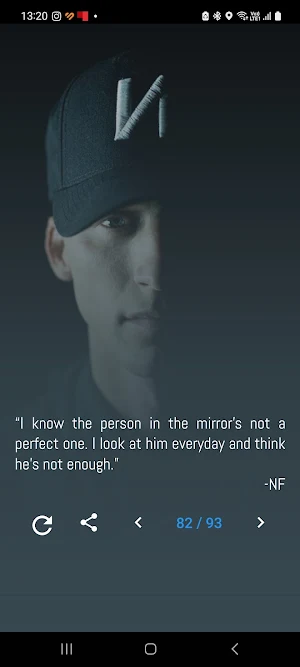 NF Quotes and Lyrics Screenshot 1