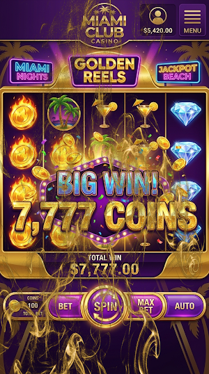 Miami Club Casino Screenshot 0