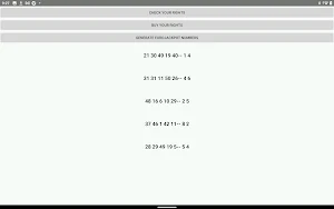 Eurojackpot ++ predictions Screenshot 1