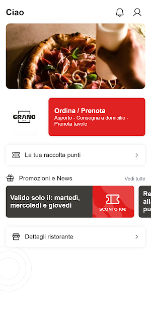 Grano Pizza Contemporanea Screenshot 0