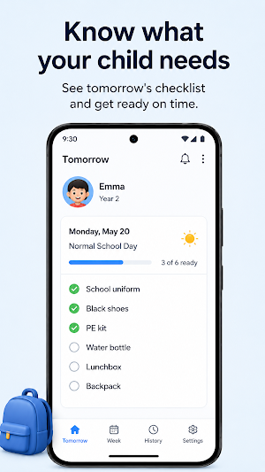 School Uniform Planner Screenshot 2