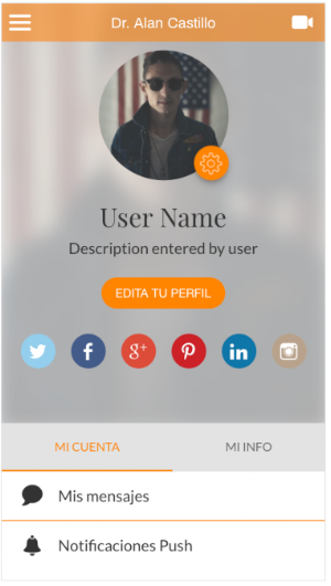 App Oficial Alan Castillo Screenshot 2