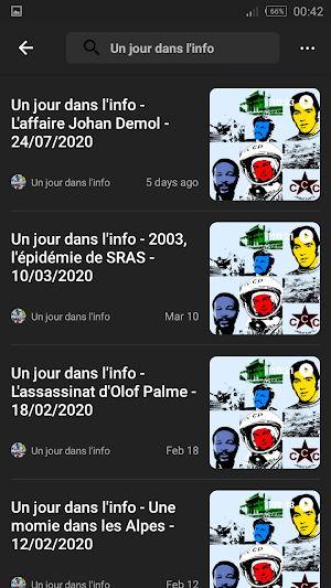 Belgium Podcast Screenshot 2