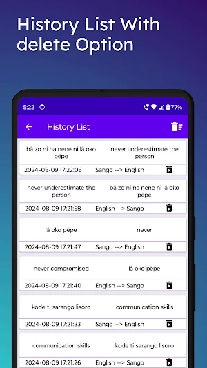 English To Sango Translator Screenshot 3