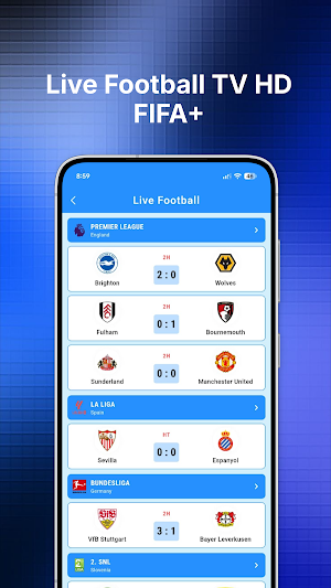 Live Football TV HD FIFA+ Screenshot 0