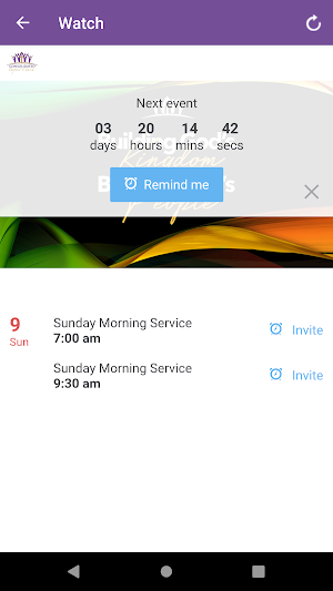 Consolidated Baptist Church Screenshot 1