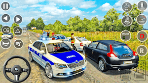 US Police Parking: Car Games Screenshot 1