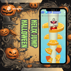 Helix Jump : Halloween Screenshot 1