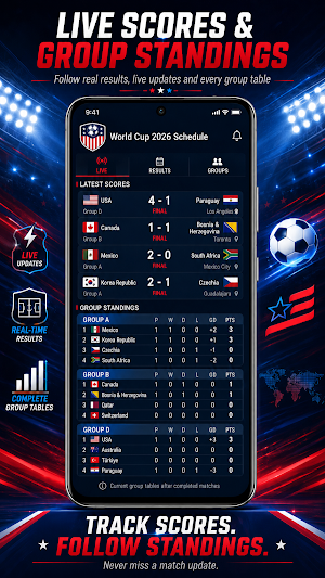 World Cup 2026 Schedule Screenshot 1
