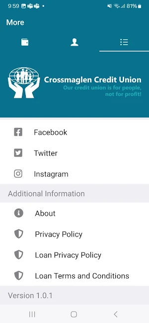 Crossmaglen Credit Union Screenshot 3
