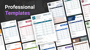 Price List Maker: Quick & Easy Screenshot 1