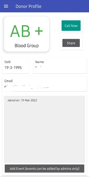 SFC Blood Donors Screenshot 3
