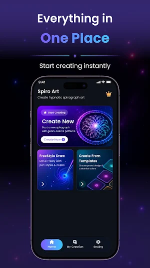 Spiro Art - Spirograph Drawing Screenshot 1