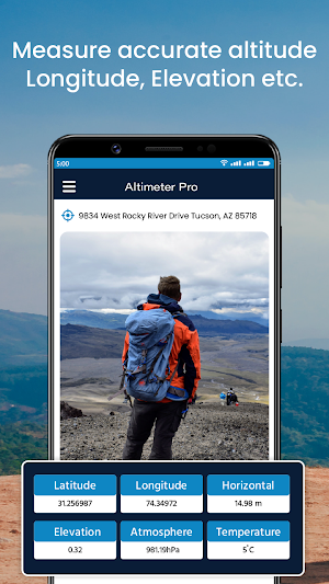 Altimeter Pro & GPS Altitude Screenshot 2