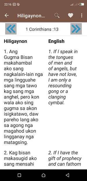 Hiligaynon English Bible Screenshot 3