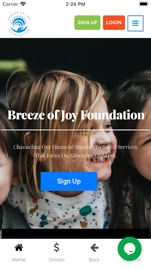 Breeze of Joy Foundation Screenshot 0