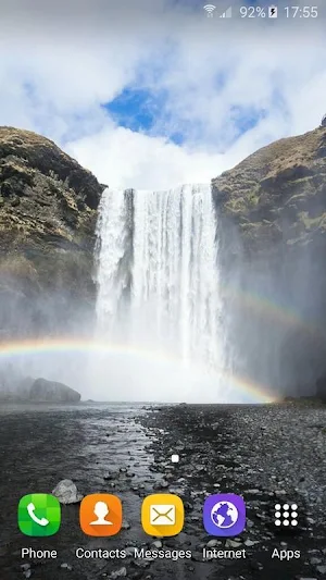 Wallpapers Waterfall Screenshot 2