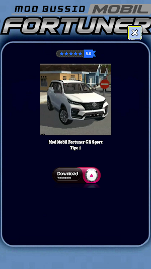 Mod Bussid Mobil Fortune Screenshot 2