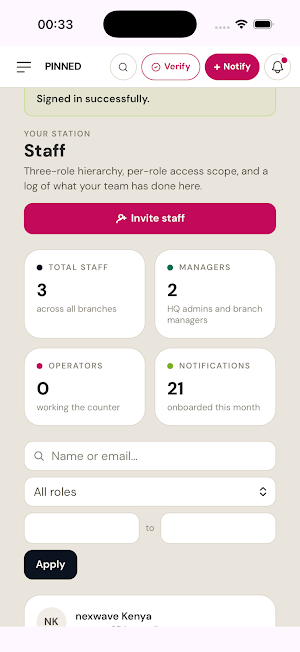 Pinned Business Screenshot 0