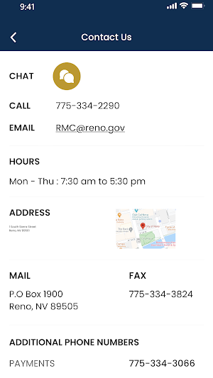 Reno Municipal Court Screenshot 3