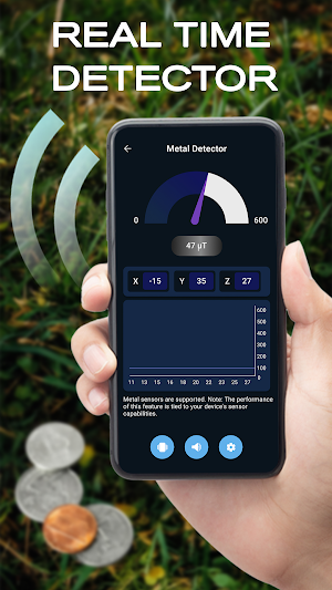 Metal Detector: Gold Detector Screenshot 1