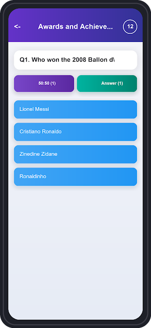 Ronaldo Trivia Quiz Screenshot 3